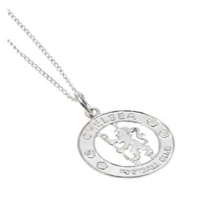 FC Chelsea řetízek na krk s přívěškem Sterling Silver Pendant & Chain CR