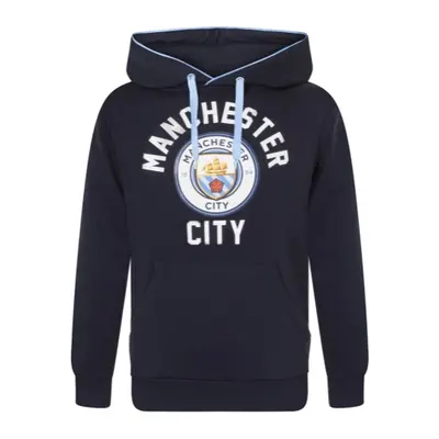 Manchester City pánská mikina s kapucí SLab Graphic navy