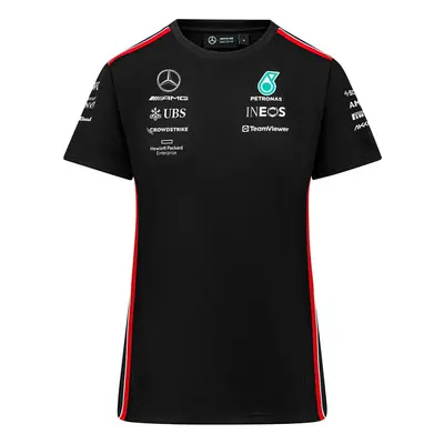 Mercedes AMG Petronas dámské tričko official black F1 Team 2023