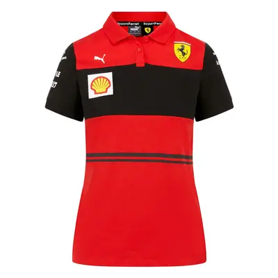 Ferrari dámské polo tričko redblack F1 Team 2022