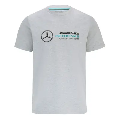 Mercedes AMG Petronas pánské tričko logo grey F1 Team 2022