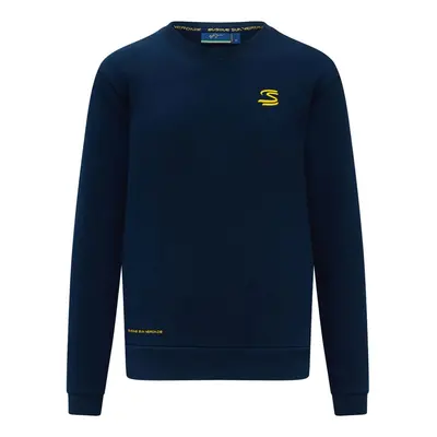 Ayrton Senna pánská mikina Crew Seasonal blue 2023