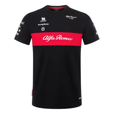 Alfa Romeo Racing dětské tričko official black F1 Team 2023