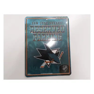 San Jose Sharks cedule na zeď Auto Reserved Parking