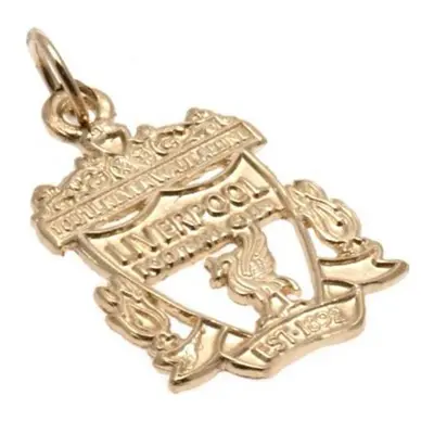 FC Liverpool zlatý přívěšek 9ct Gold Pendant Crest