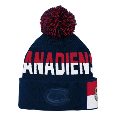 Montreal Canadiens dětská zimní čepice Faceoff Jacquard Knit