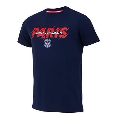 Paris Saint Germain dětské tričko Paris Slogan blue