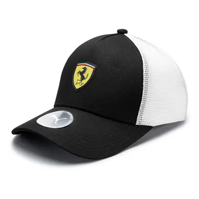 Ferrari čepice baseballová kšiltovka Trucker Black F1 Team 2023