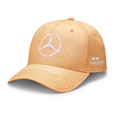 Mercedes AMG Petronas čepice baseballová kšiltovka Lewis Hamilton orange F1 Team 2023