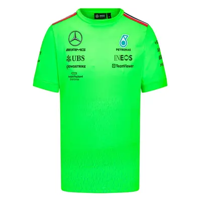 Mercedes AMG Petronas pánské tričko Set Up green F1 Team 2023