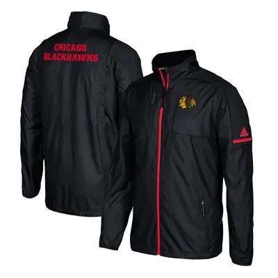 Chicago Blackhawks pánská bunda black Authentic Rink Full-Zip Jacket