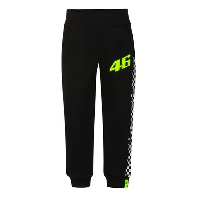 Valentino Rossi dětské tepláky VR46 - Classic black 2020 - 8/9