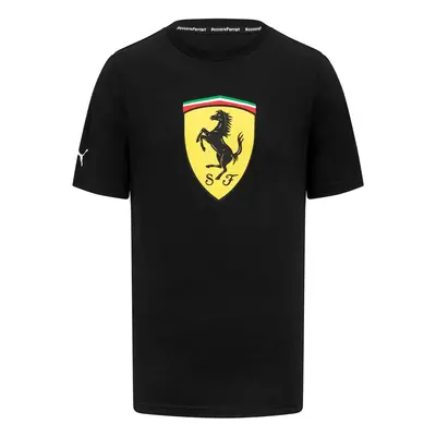 Ferrari pánské tričko Shield black F1 Team 2023