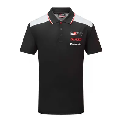 Toyota Gazoo Racing pánské polo tričko Gazoo black 2023