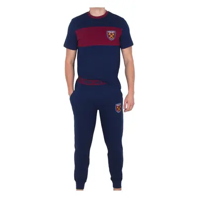 West Ham United pánské pyžamo Long navy