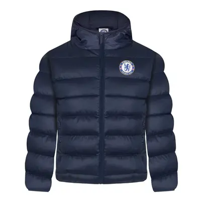 FC Chelsea dětská zimní bunda Quilted blue