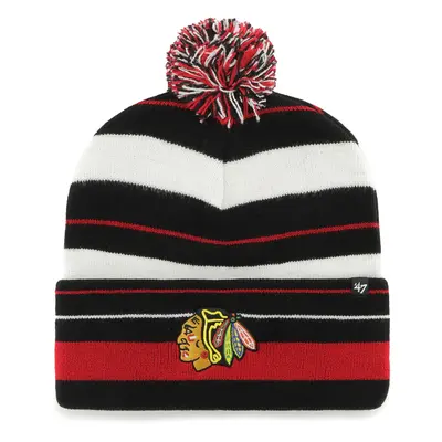 Chicago Blackhawks zimní čepice Power Line 47 CUFF KNIT Black