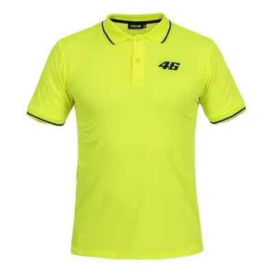 Valentino Rossi pánské polo tričko yellow logo VR46 black Core - S