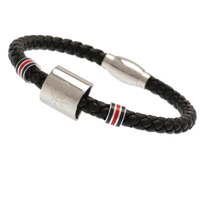 FC Rangers náramek Colour Ring Leather Bracelet