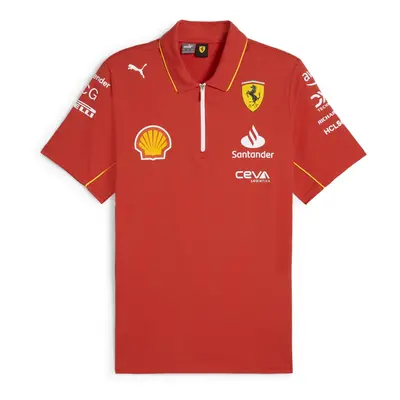 Ferrari pánské polo tričko Driver red F1 Team 2024 (nedostupné)