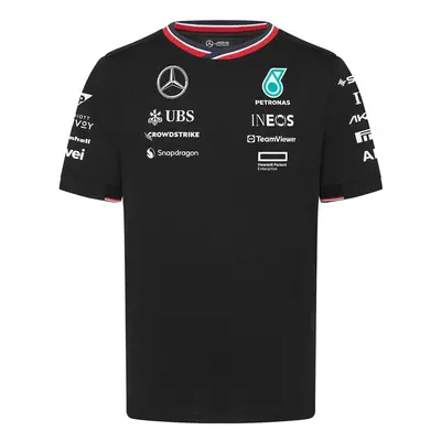 Mercedes AMG Petronas pánské tričko Driver Black F1 Team 2024