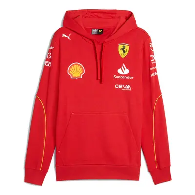 Ferrari pánská mikina s kapucí Driver Hoody red F1 Team 2024