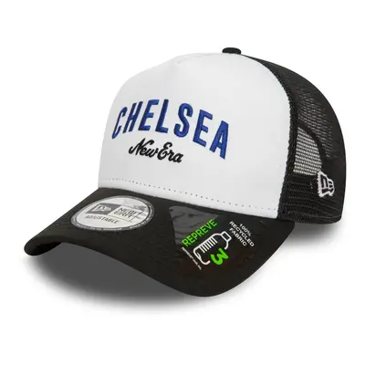 FC Chelsea čepice baseballová kšiltovka 9Forty Trucker Wordmark white