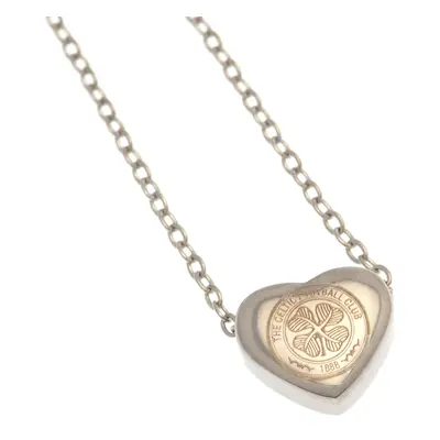 FC Celtic přívěšek na krk Stainless Steel Heart Necklace