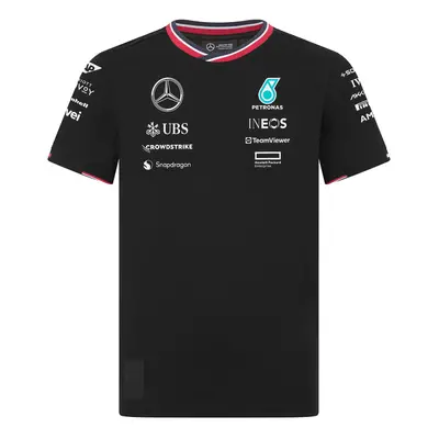 Mercedes AMG Petronas dětské tričko Driver black F1 Team 2024