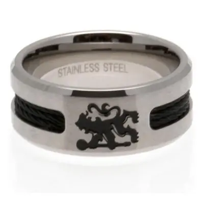 FC Chelsea prsten Black Inlay Small