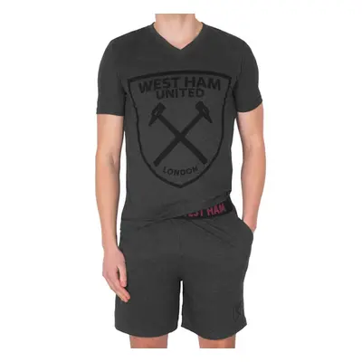 West Ham United pánské pyžamo Short grey