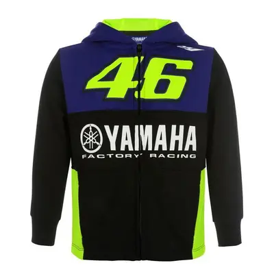 Valentino Rossi dětská mikina s kapucí VR46 Yamaha Racing 2019 - 1/2