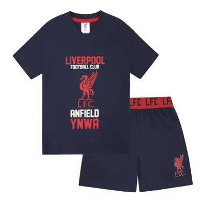 FC Liverpool dětské pyžamo SLab navy