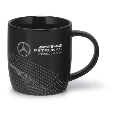 Mercedes AMG Petronas hrníček Logo black F1 Team 2024