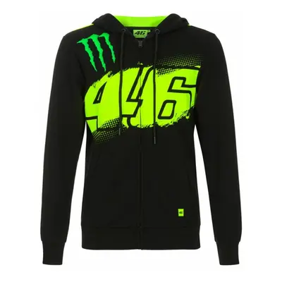 Valentino Rossi pánská mikina s kapucí Monza 46 Monster Energy black 2022 - XXXL