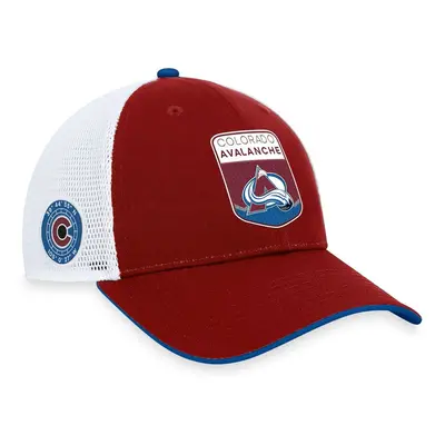 Colorado Avalanche čepice baseballová kšiltovka Draft 2023 Podium Trucker Adjustable Authentic P