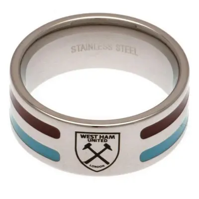 West Ham United prsten Colour Stripe Ring Large