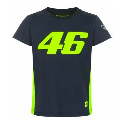 Valentino Rossi dětské tričko VR46 - Classic black 2022 - 12/14