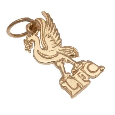 FC Liverpool zlatý přívěšek Gold Pendant Liverbird Small