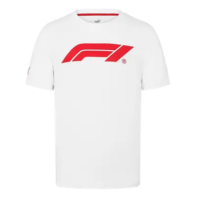 Formule 1 pánské tričko Logo white 2024