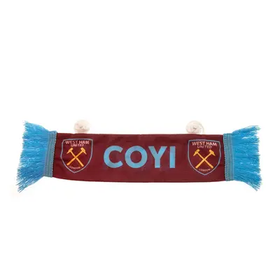 West Ham United mini šála do auta Mini Car Scarf