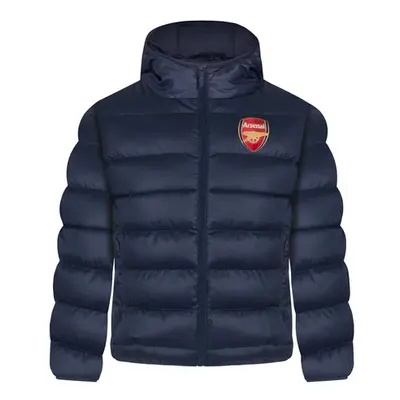 FC Arsenal dětská zimní bunda Quilted navy