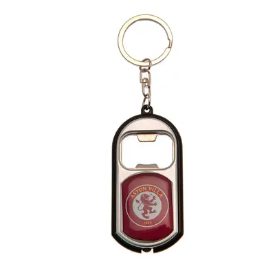 Aston Villa klíčenka s otvírákem Keyring Torch Bottle Opener