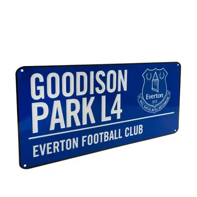 FC Everton cedule na zeď Street Sign BL