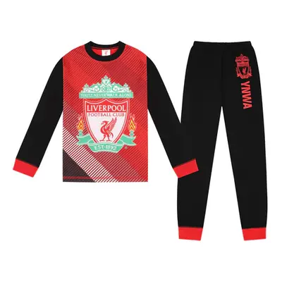 FC Liverpool dětské pyžamo Long black