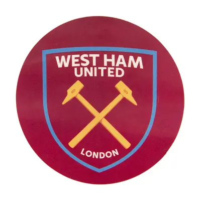 West Ham United samolepka Single Car Sticker CR