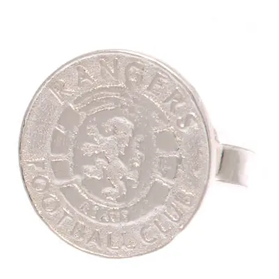 FC Rangers náušnice Ready Crest Sterling Silver Stud Earring