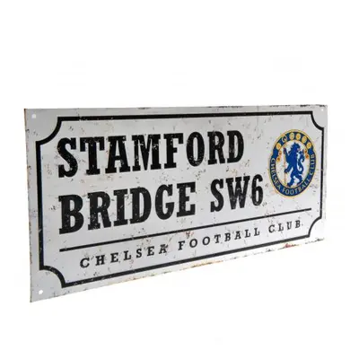 FC Chelsea cedule na zeď Street Sign Retro