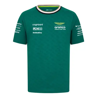 Aston Martin pánské tričko Alonso green F1 Team 2024