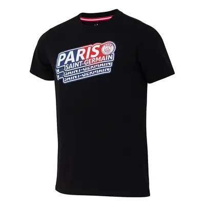 Paris Saint Germain pánské tričko Repeat black